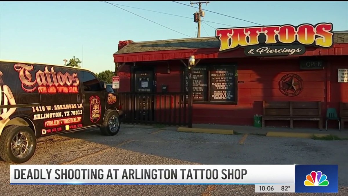 Deadly shooting at Arlington tattoo shop