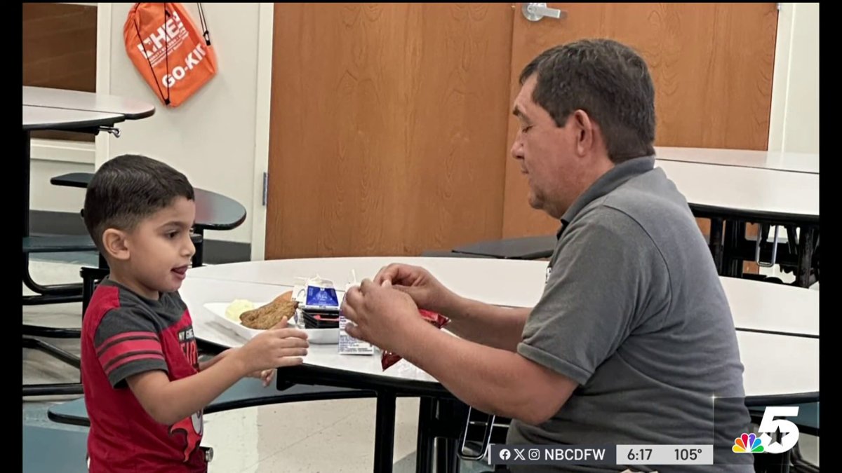 North Texas janitor takes school lessons outside of the classroom NBC