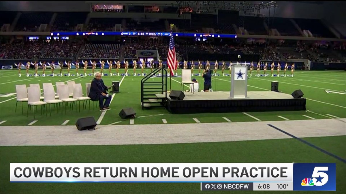 Frisco Fans Flock to the The Ford Center for Cowboys Practice Sessions