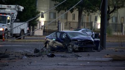 Man facing murder charge after a shooting, crash that downed power lines