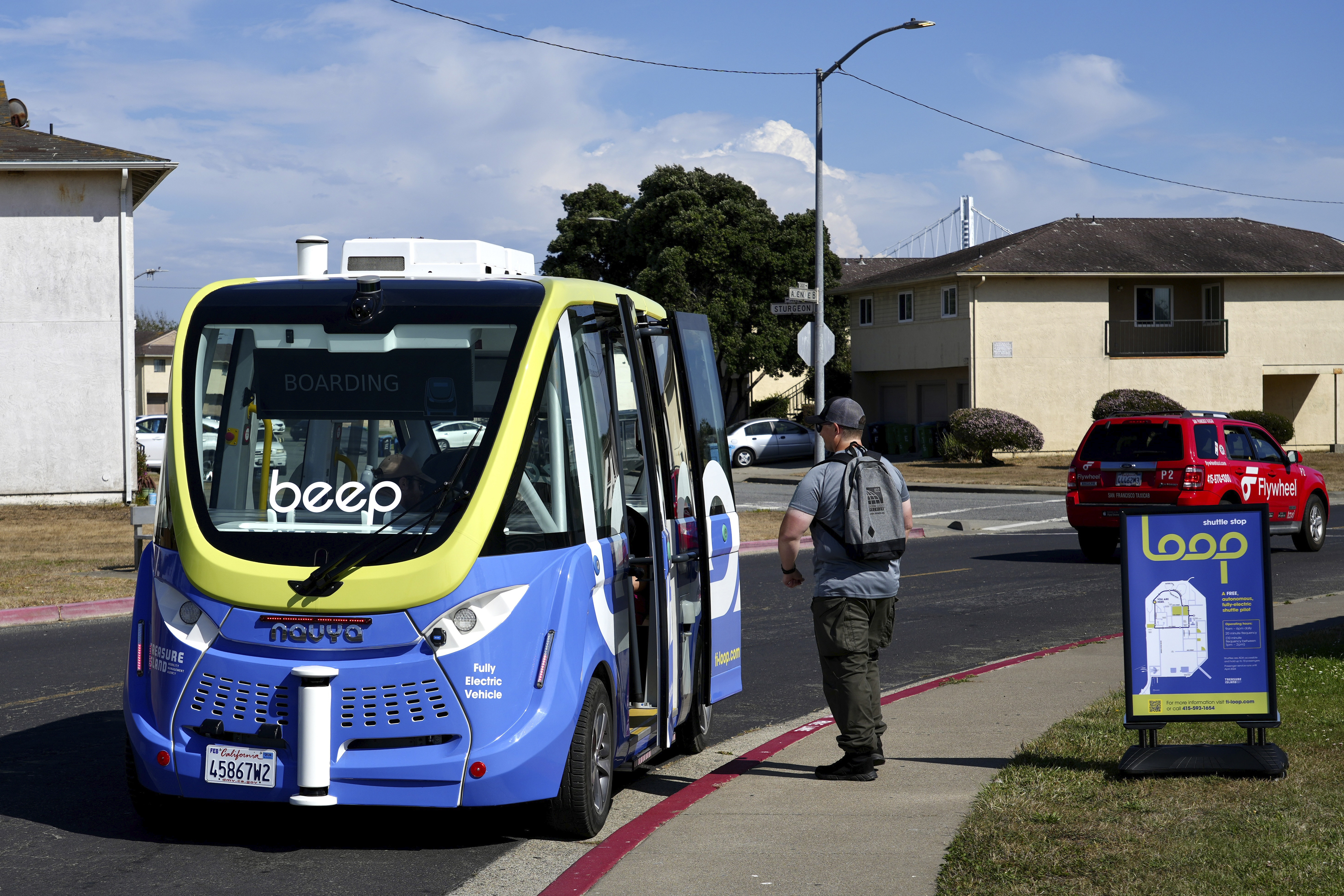 San Francisco launches autonomous bus service to accompany robotaxi
program