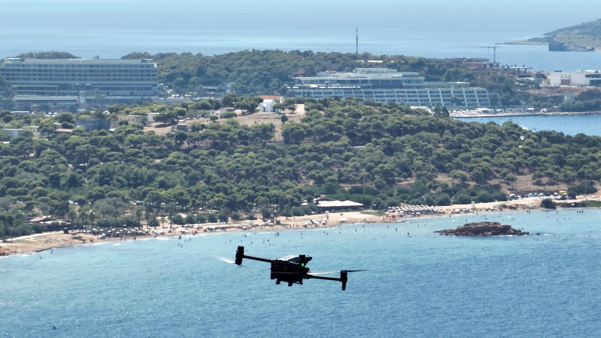 To stop wildfires, residents in some Greek suburbs put their own money toward early warning drones