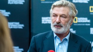 Alec Baldwin attends the World Premiere of National Geographic Documentary Films’ ‘The First Wave’ at Hamptons International Film Festival on October 07, 2021 in East Hampton, New York.