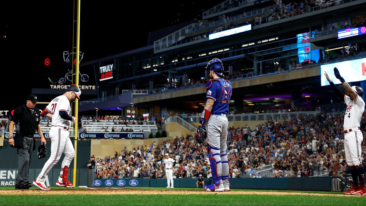 Jeffers hits pinch homer to lift Twins to 7-5 win, Rangers' 7th loss in row  - The San Diego Union-Tribune