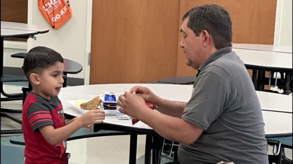 HEB ISD school custodian teaching students life lessons NBC 5 Dallas