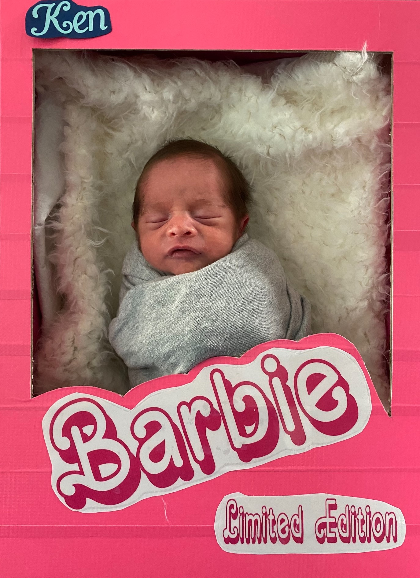 Barbie and ken and top baby