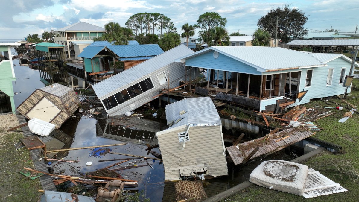 Global warming puts nearly 40 million properties at risk of rising insurance costs, new report says