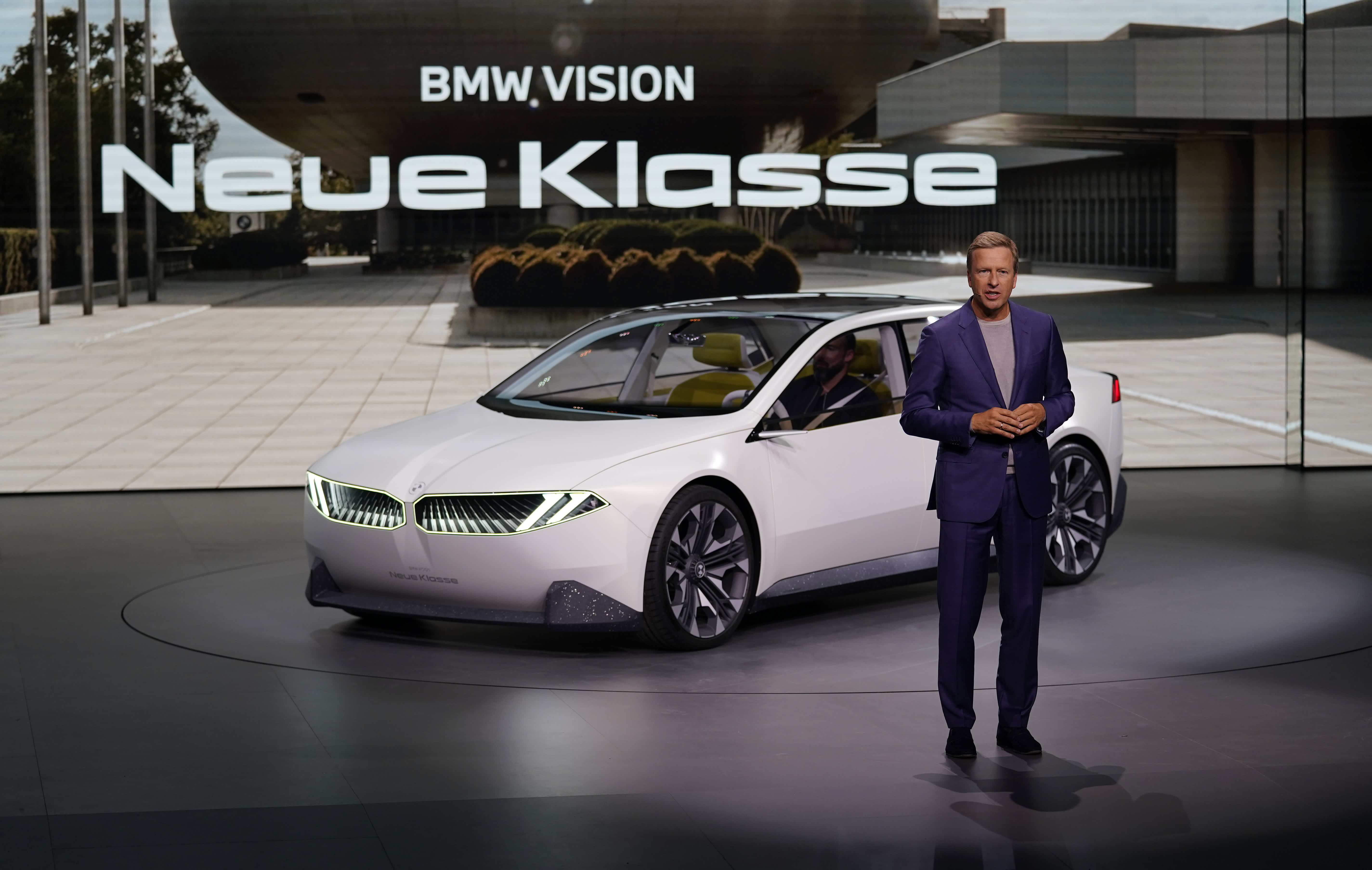 BMW unveils Vision Neue Klasse concept car as it touts the dawn of a
new EV era