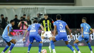 Ittihad’s French forward Karim Benzema.