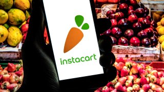 Instacart shares start trading on Nasdaq at $42, valuing grocery delivery company at about $14 billion