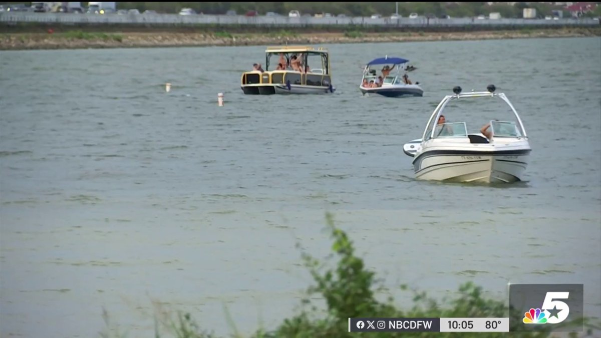 Afternoon storm caused choppy conditions on Lake Ray Hubbard NBC 5