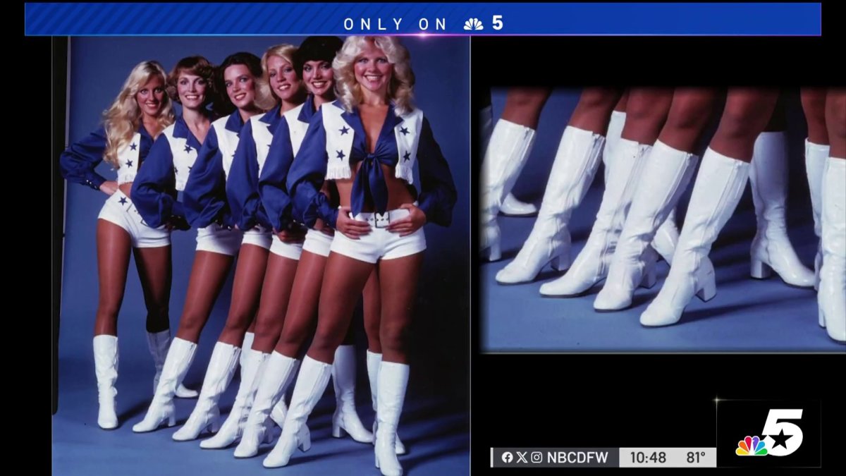 Secret behind the iconic Dallas Cowboy Cheerleader boots – NBC 5 Dallas-Fort  Worth
