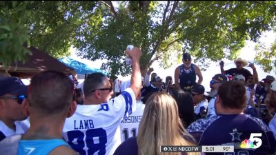 Dallas Cowboys cheerleaders celebrate in style after dominant