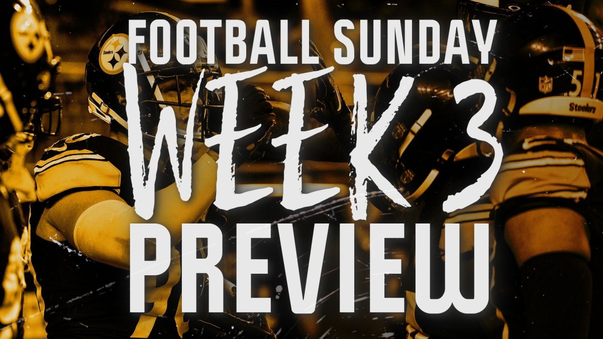 Week 3 football games on Sunday in the 2023 NFL season – NBC 5