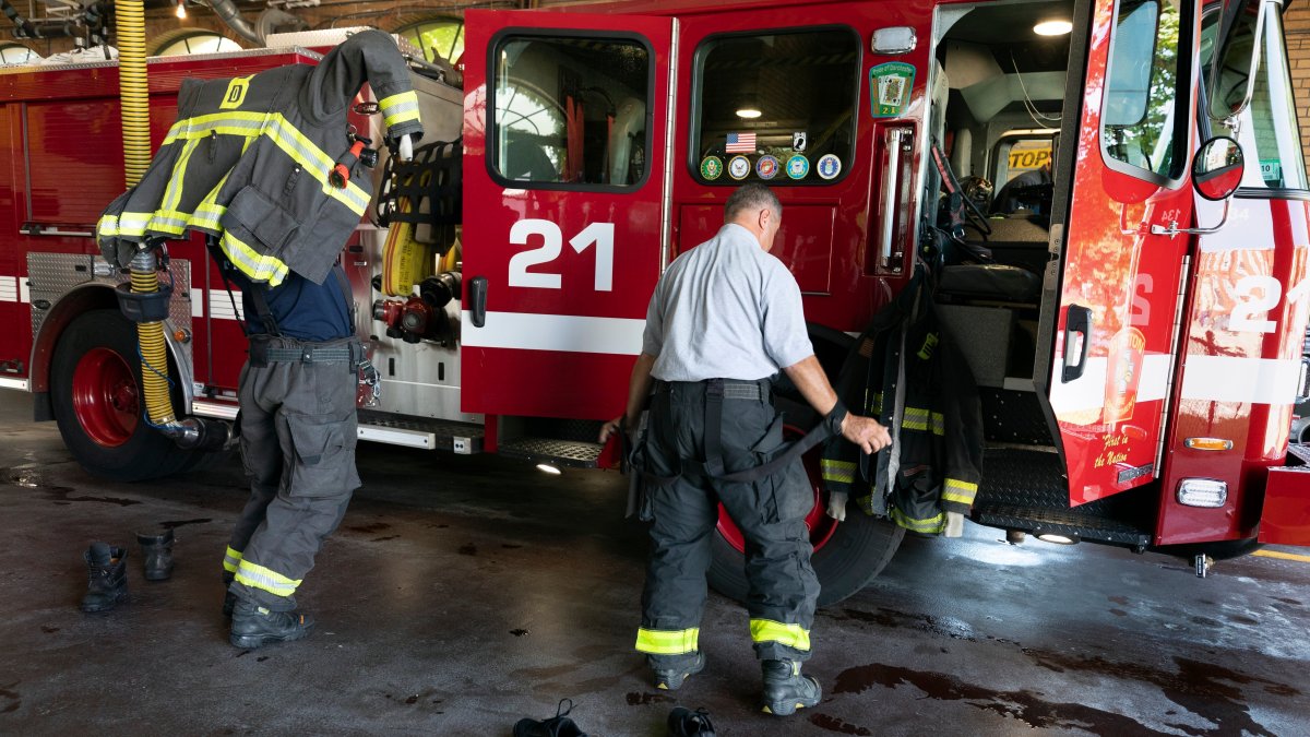 Firefighters fear the toxic chemicals in their gear could be contributing to rising cancer cases