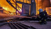 Massive Russian strike hits cities in east and west Ukraine, injuring at least 14 people