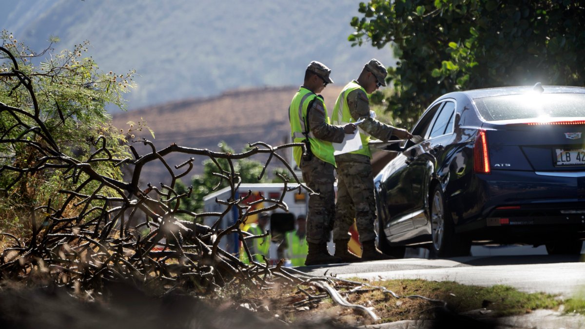 Lahaina residents begin emotional return to homes destroyed by deadly wildfire