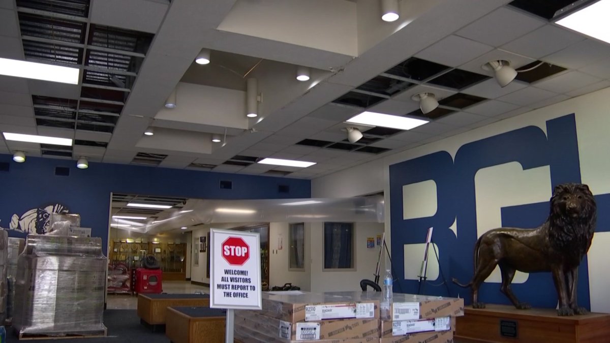 Hail damage causes Texas school district to close for the week NBC 5 DallasFort Worth