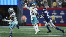 Cowboys embarrass Giants on the road to pick up first win of 2023 season