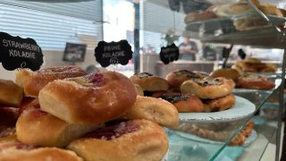 Kolaches at Oak Street Bakery in West, Texas