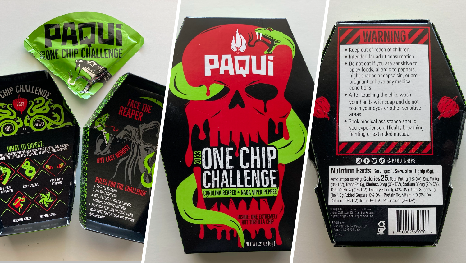 Paqui removes 'One Chip Challenge' chips after 14-year-old dies