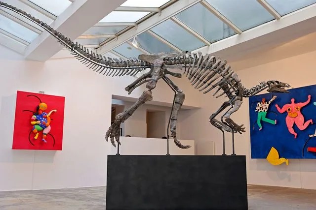 Rare dinosaur known as ‘Barry' to be sold in Paris auction
