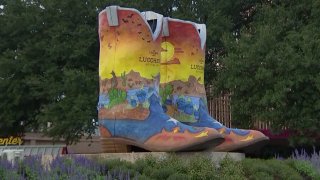 Lucchese Reveals New Giant Boots for Texas State Fair Fixture Big