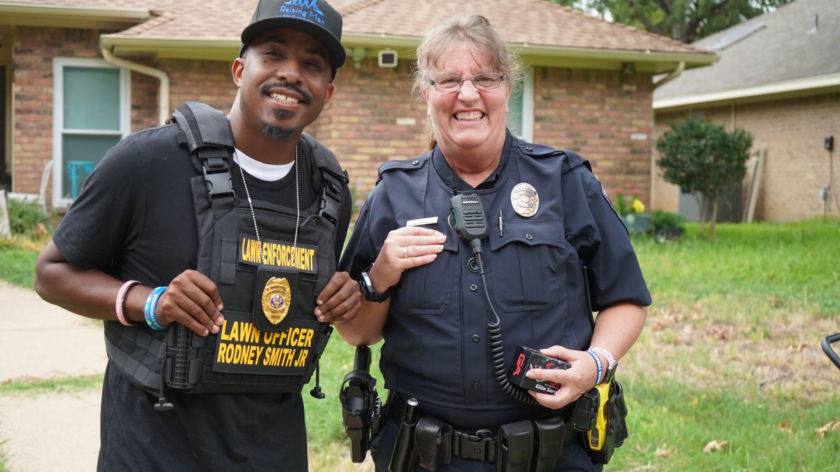 Good Samaritan brings cross-country lawn-mowing tour to North Texas