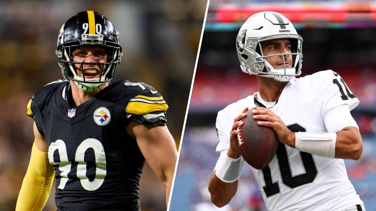Sunday Night Football: How to watch the Pittsburgh Steelers vs. Las Vegas Raiders  tonight on NBC