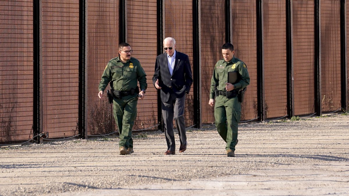 Biden says he had to use Trump-era funds for border wall in Texas – NBC 5 Dallas-Fort Worth - Vimarsana News
