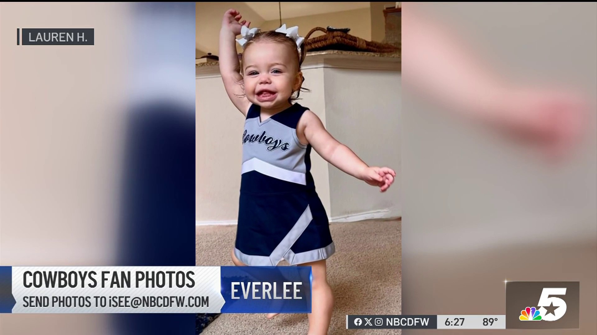 Cowboys Fan In The Making · The Cowboy House