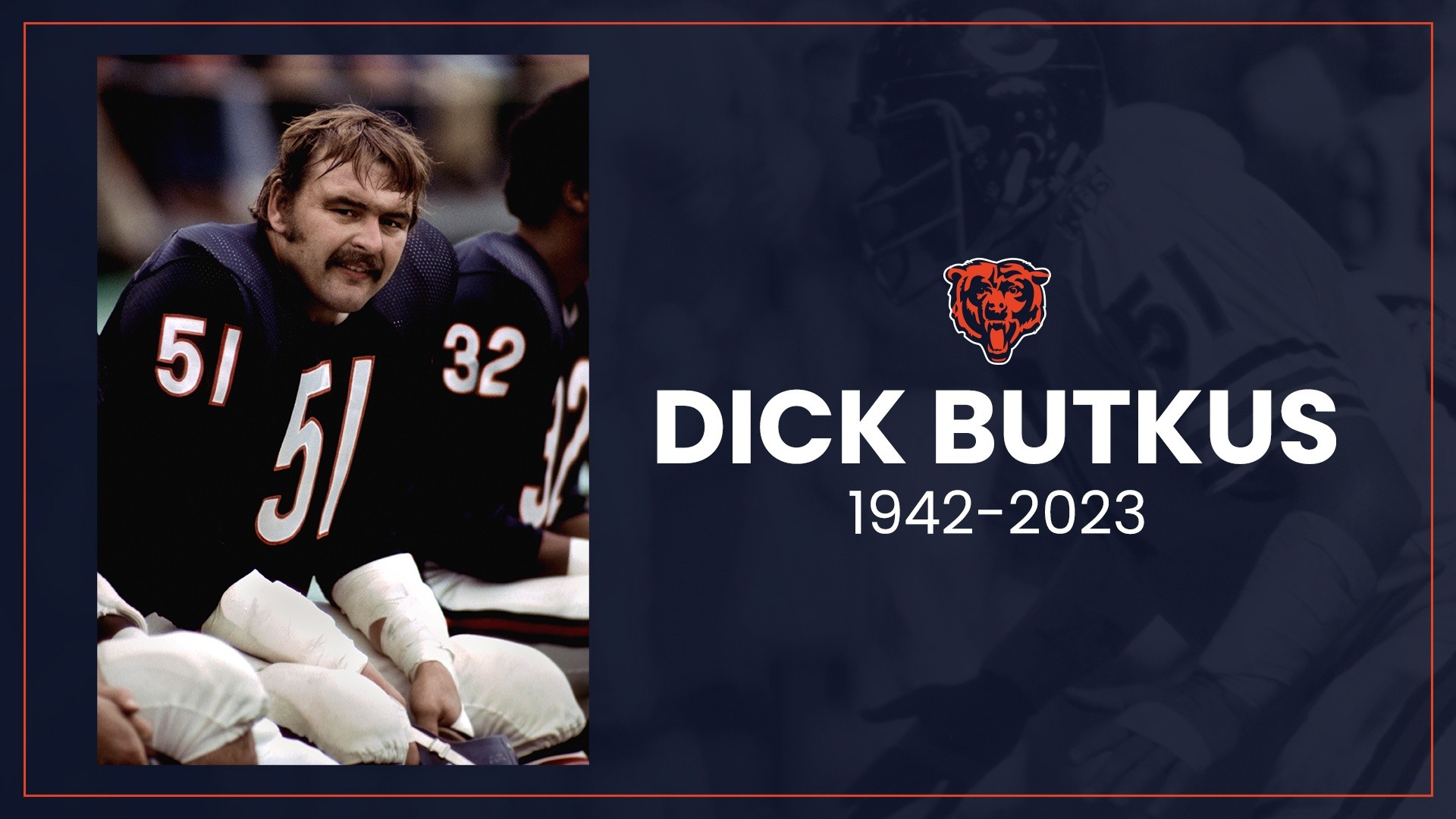Bears legend Dick Butkus dies Thursday, team confirms – NBC