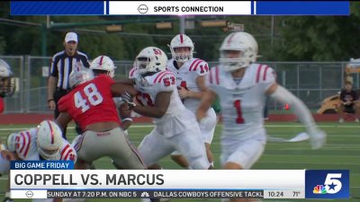 Fantastic district matchup between Flower Marcus Mound and Coppell