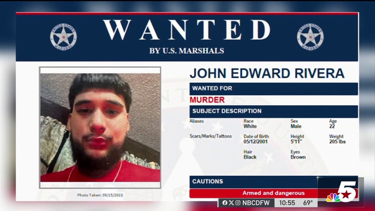US Marshals seek Balch Springs murder suspect – NBC 5 Dallas-Fort Worth
