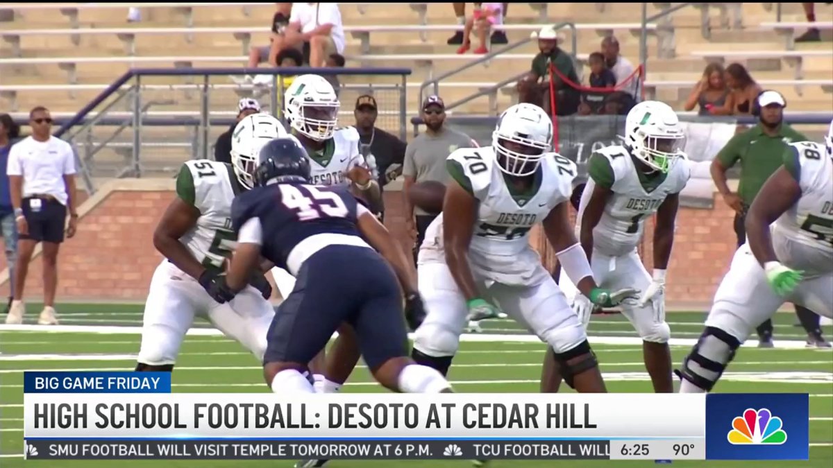 Duncanville, Cedar Hill Take Rivalry to Arlington's Globe Life Field Friday  – NBC 5 Dallas-Fort Worth