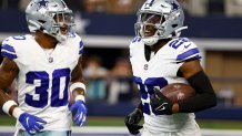 Cowboys' DaRon Bland after two-INT game in win over Patriots: 'Teams will  try and test me'