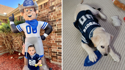 Dallas Cowboys Cheer Dog Costume