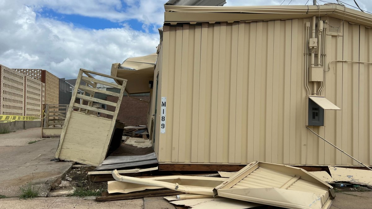 Western Tarrant County neighbors clean up after severe weather NBC 5
