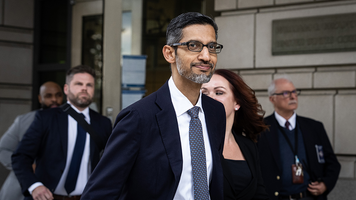 Google CEO Sundar Pichai testifies in antitrust case – NBC 5 Dallas ...