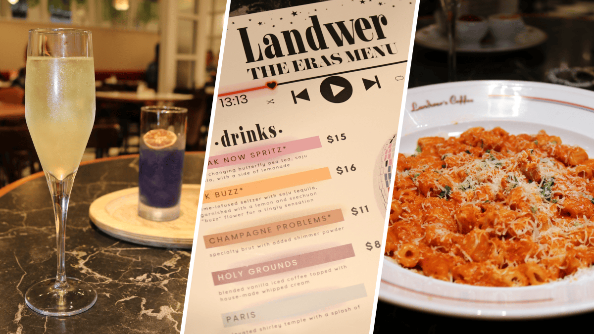 See the full Taylor Swift ‘Eras Tour’ menu at Cafe Landwer – NBC 5 ...