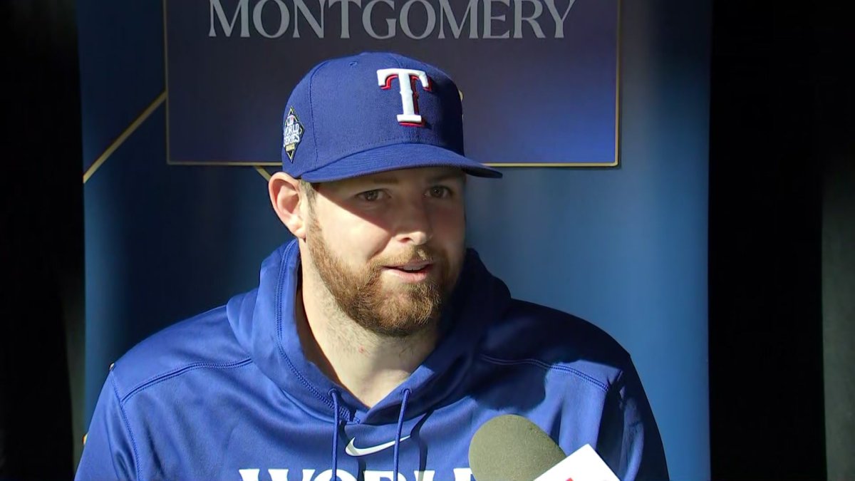 Texas Rangers lefty Jordan Montgomery is set for his World Series debut in  Game 2