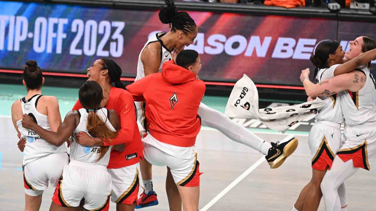 Las Vegas Aces win WNBA title after beating New York Liberty NBC10
