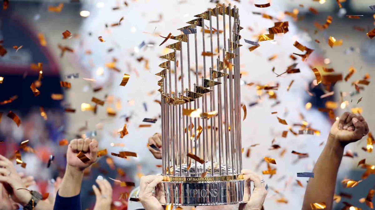 Trending 2023 World Series Champions Philadelphia Phillies Trophy