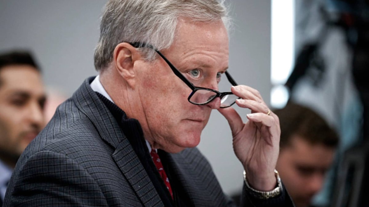 Former Trump aide Mark Meadows sued by publisher over 'stolen' election claims – NBC 5 Dallas-Fort Worth - Vimarsana News