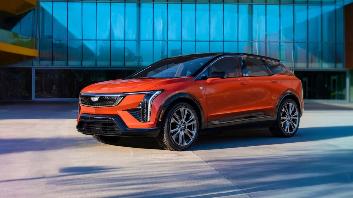 Cadillac reveals its new entrylevel EV a compact crossover called the Optiq Cadillac reveals its new entrylevel EV a compact crossover called the Optiq