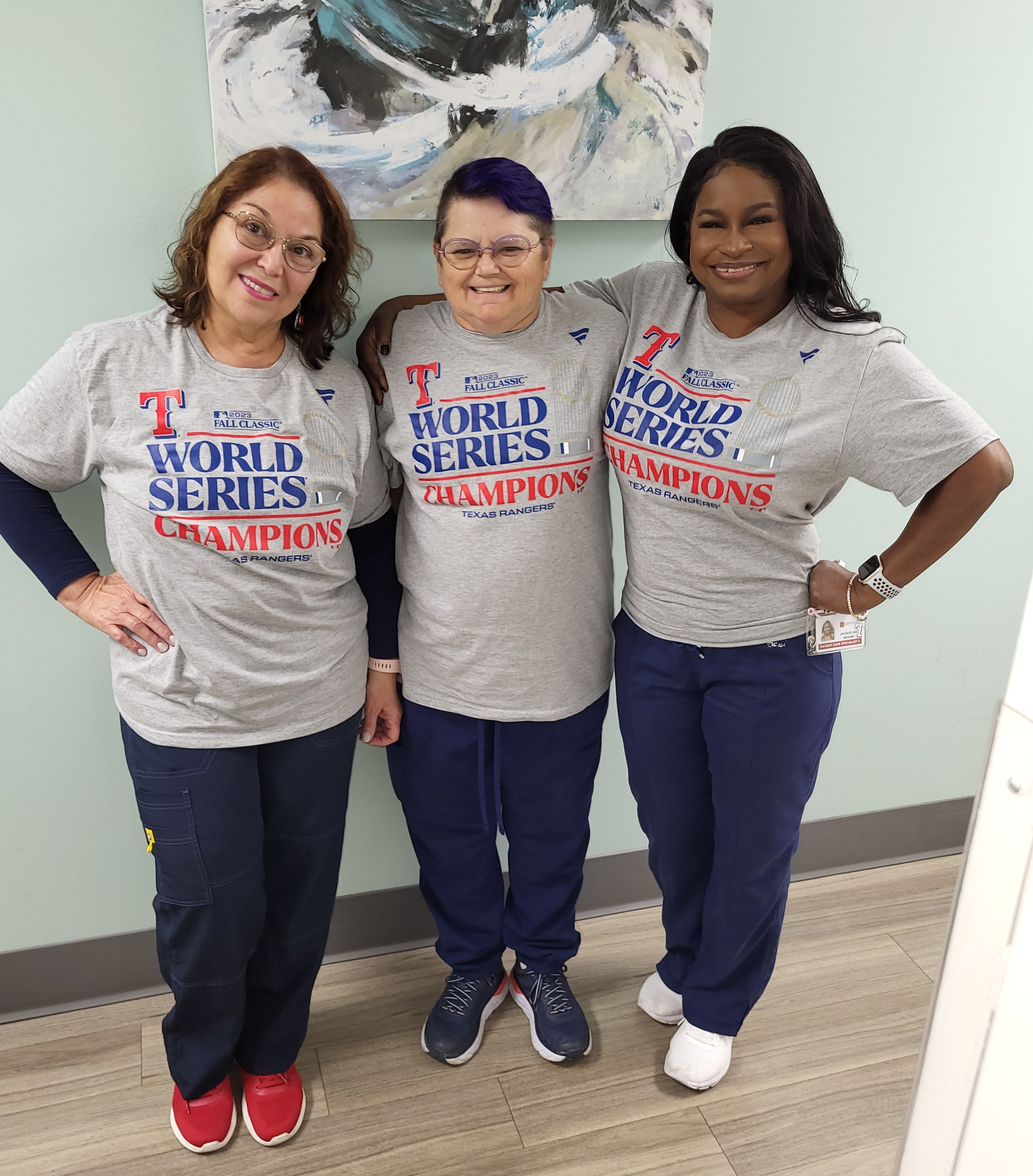 Texas Rangers fans display their team spirit β NBC 5 Dallas-Fort Worth