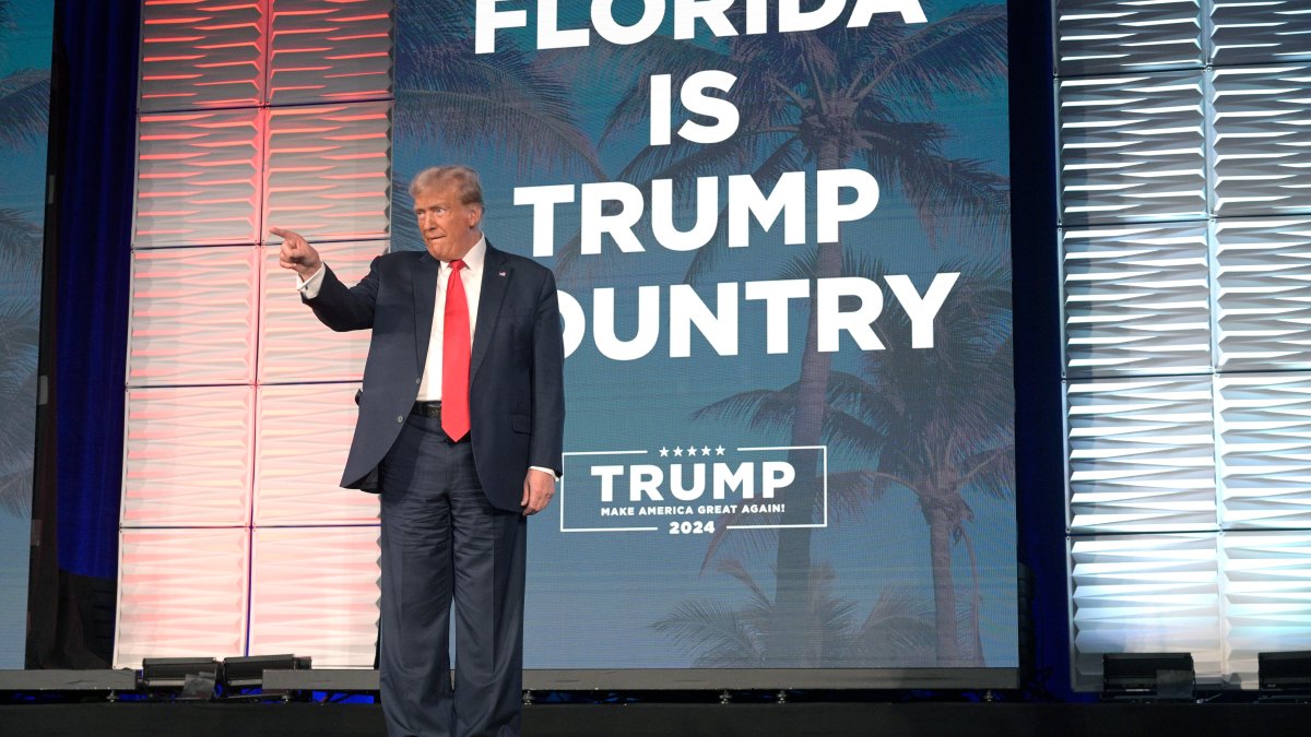 Donald Trump mocks Ron DeSantis at Florida Republican primary event – NBC 5 Dallas-Fort Worth - Vimarsana News