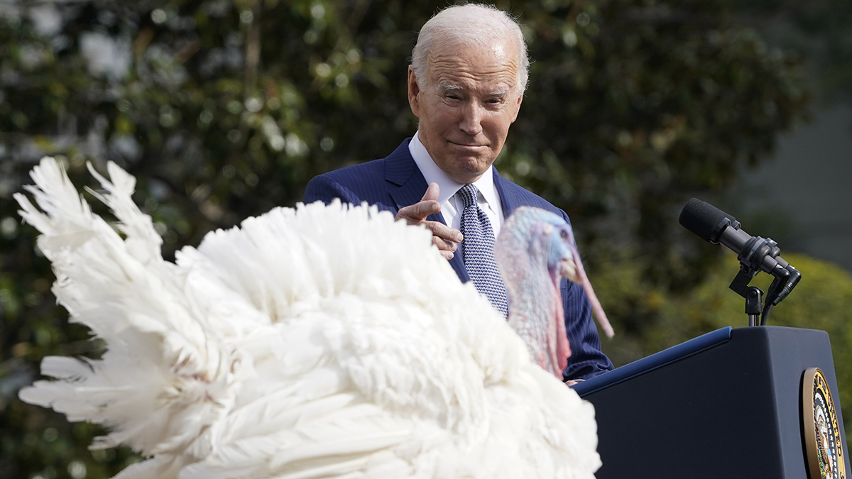 Why does the president pardon turkeys at the White House every Thanksgiving?