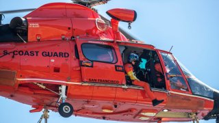 US Coast Guard helicopter