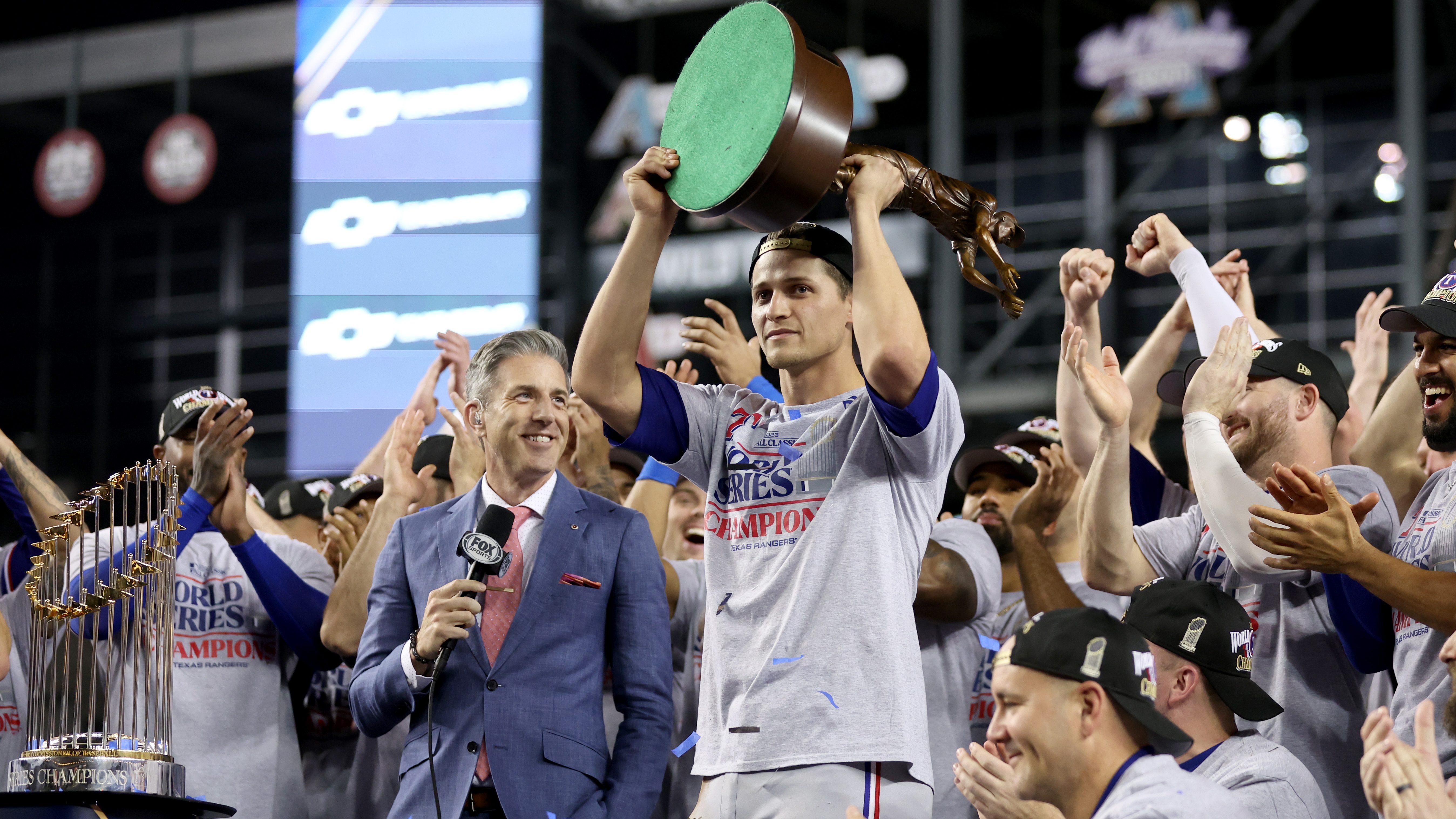 コーリー シーガー テキサス レンジャーズ 2023ワールドチャンピオン MLB コーリー・シーガー レンジャーズ 2023 ワールドシリーズ